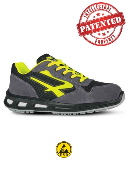 chaussures de securite basses S1P yellow upower 1
