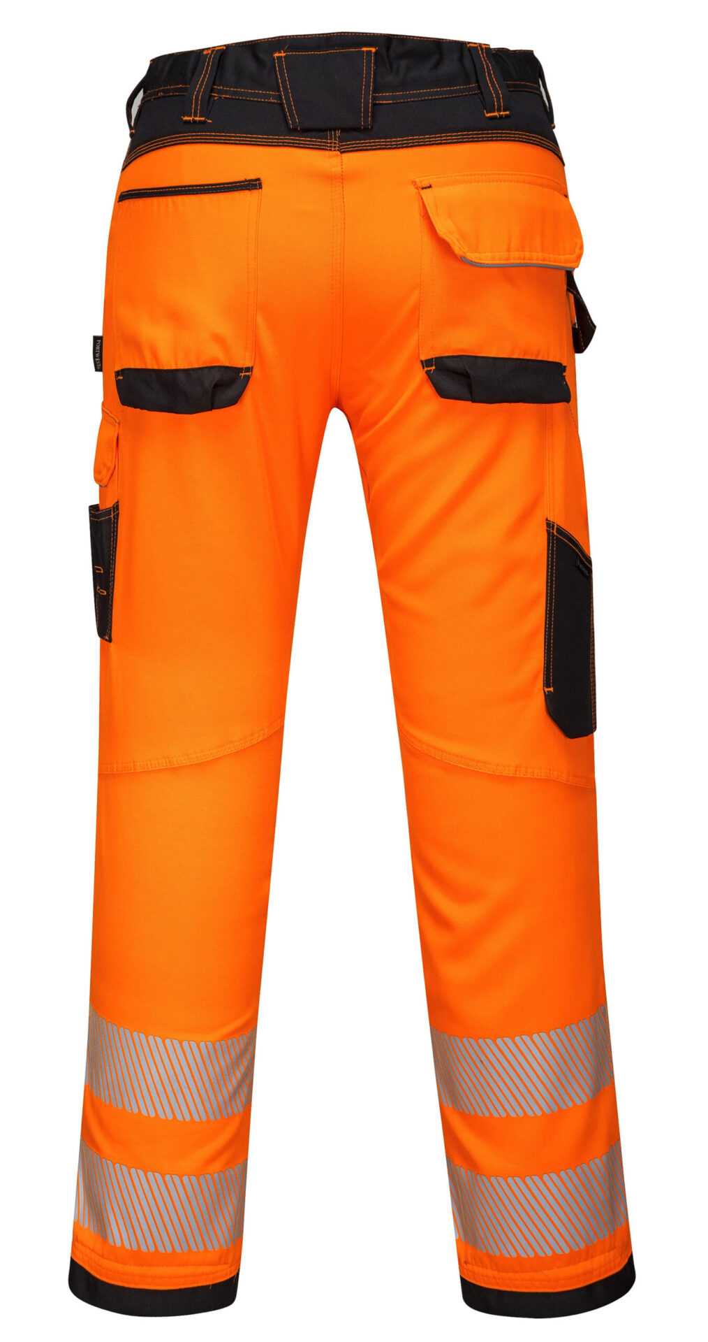 Emer ton Pantalon de pantalon de travail Pantalon Noir/Orange