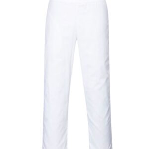 vetements de travail portwest pantalon mixte blanc 2208