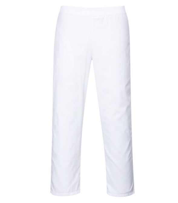 vetements de travail portwest pantalon mixte blanc 2208